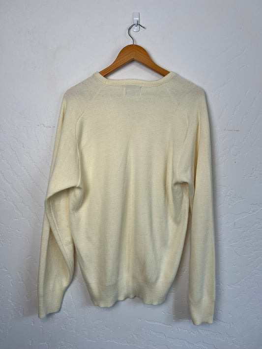 Harvey's Bristol Cream Embroidered V-Neck Sweater - L