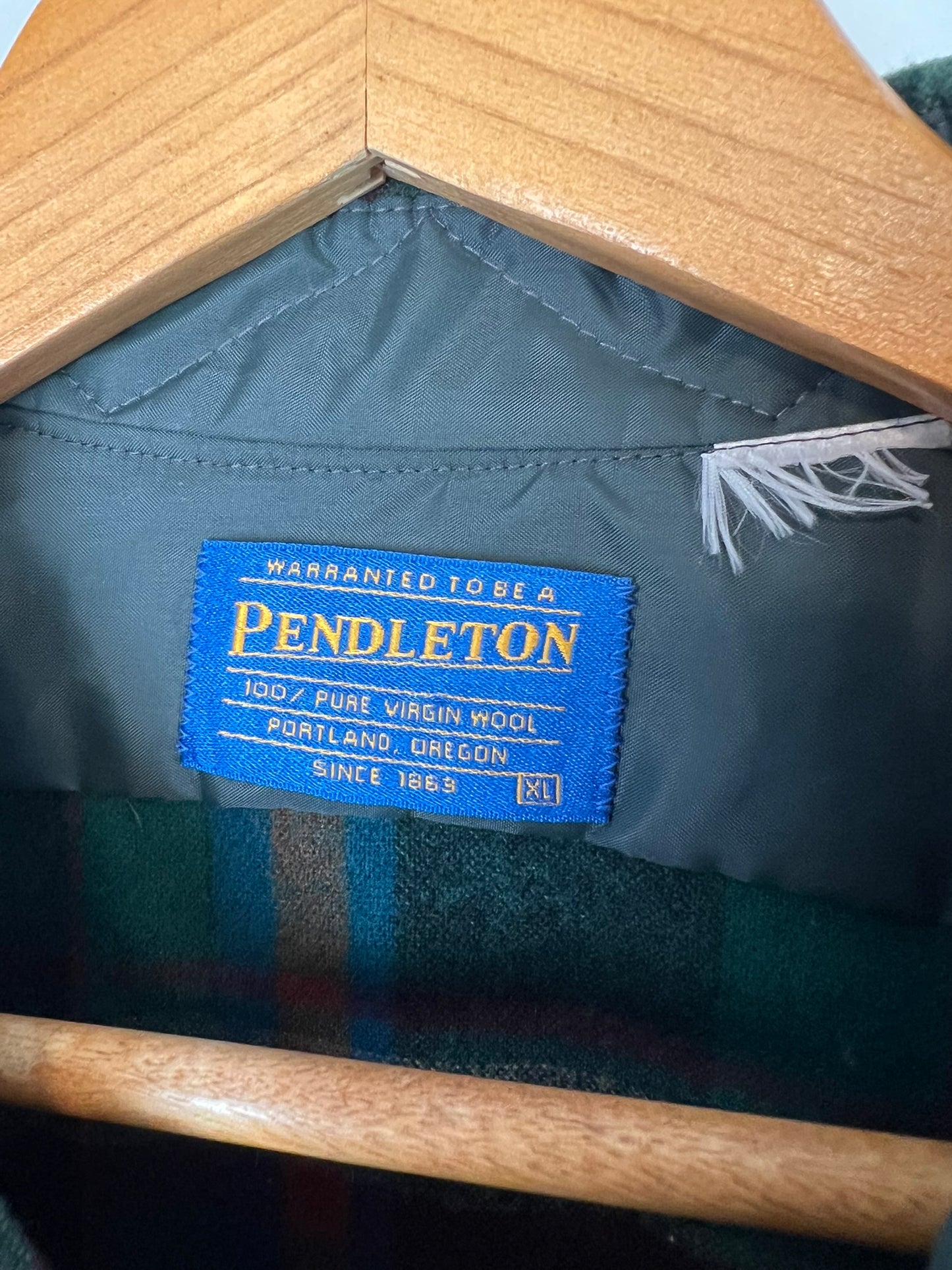 Pendleton Virgin Wool Flannel Shirt - XL