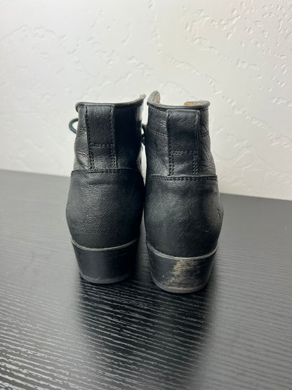Frye Lace-Up Leather Boots - 8.5 B