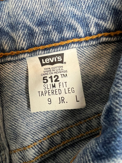 Levi's 512 Slim Tapered High Waist Jeans - Juniors 9
