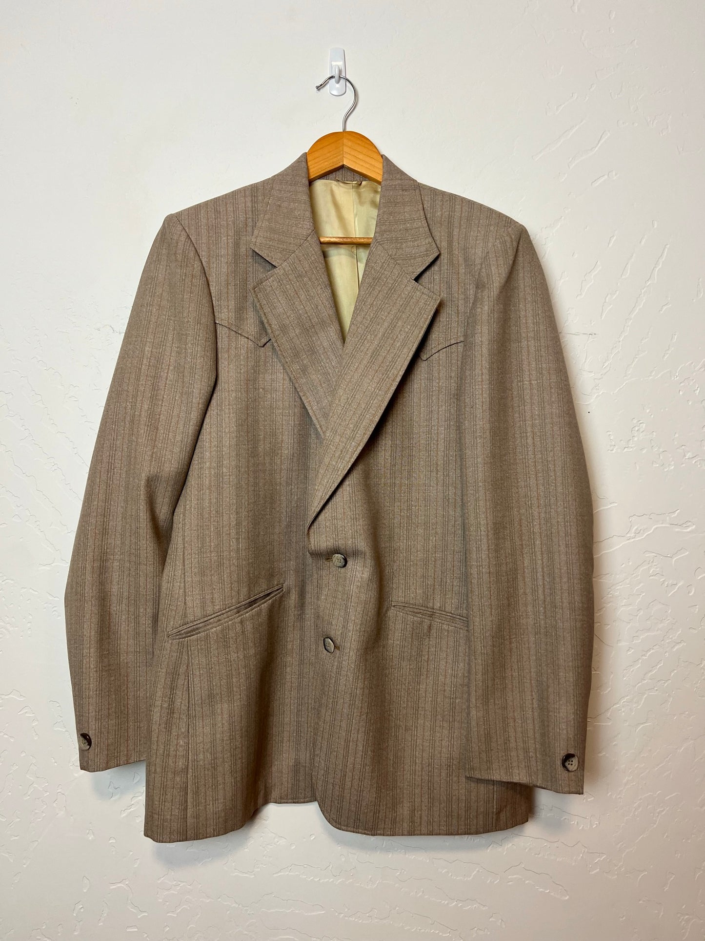 Lasso Striped Western Blazer - 40