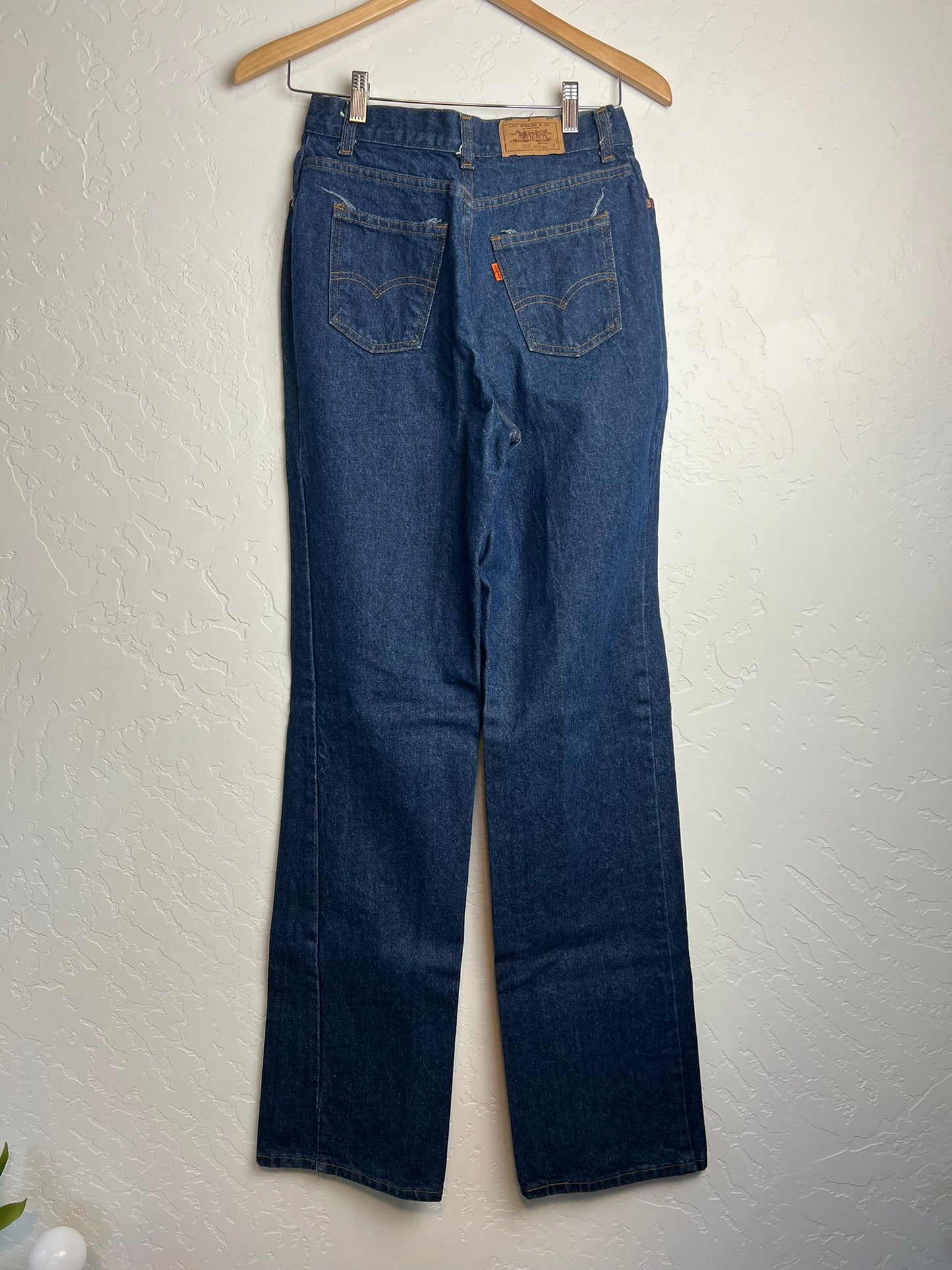 Levi's Orange Tab Talon Zip High-Rise Jeans 1970s