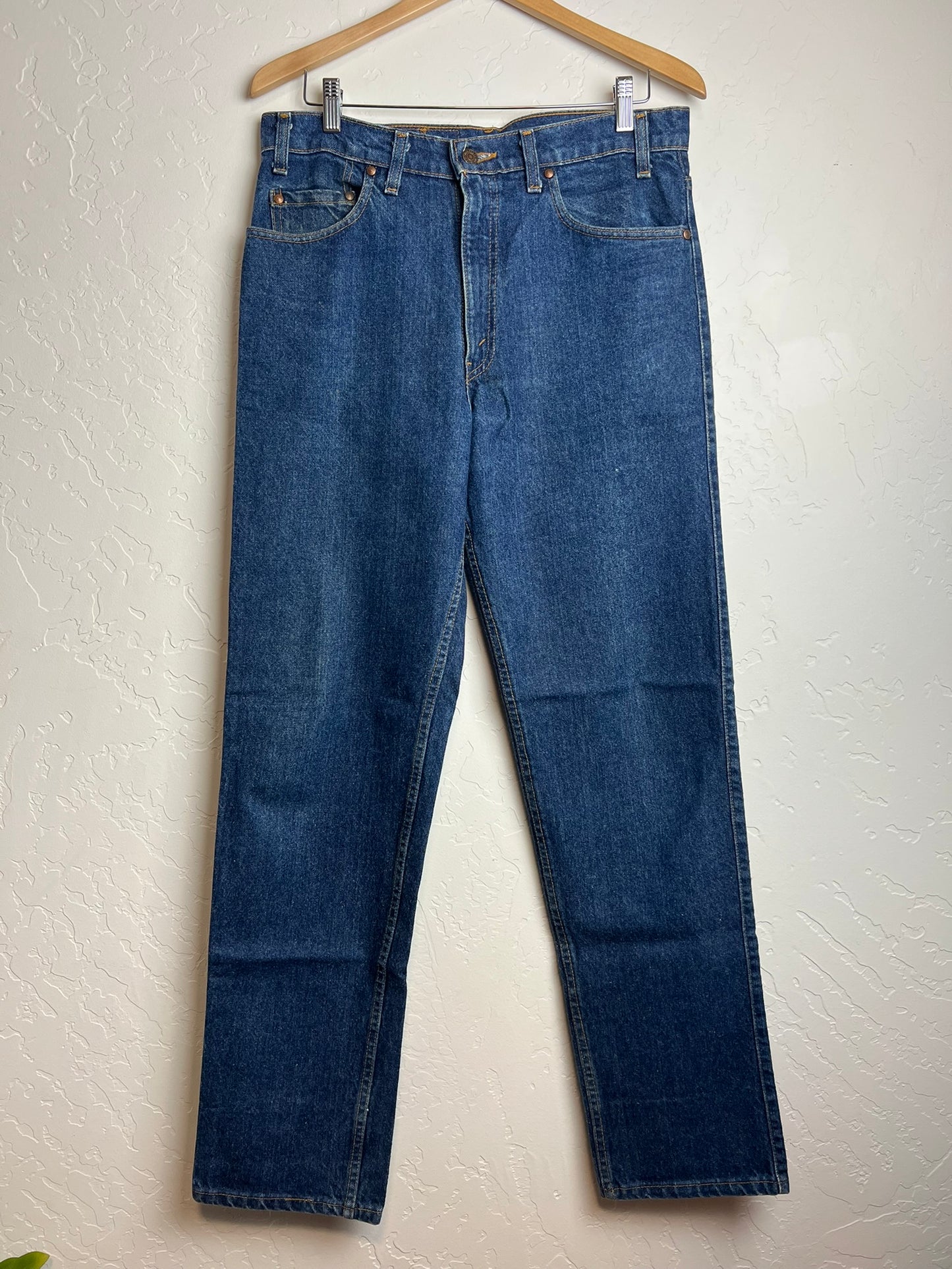 Levi's 540 Orange Tab Dark Wash Jeans - W33
