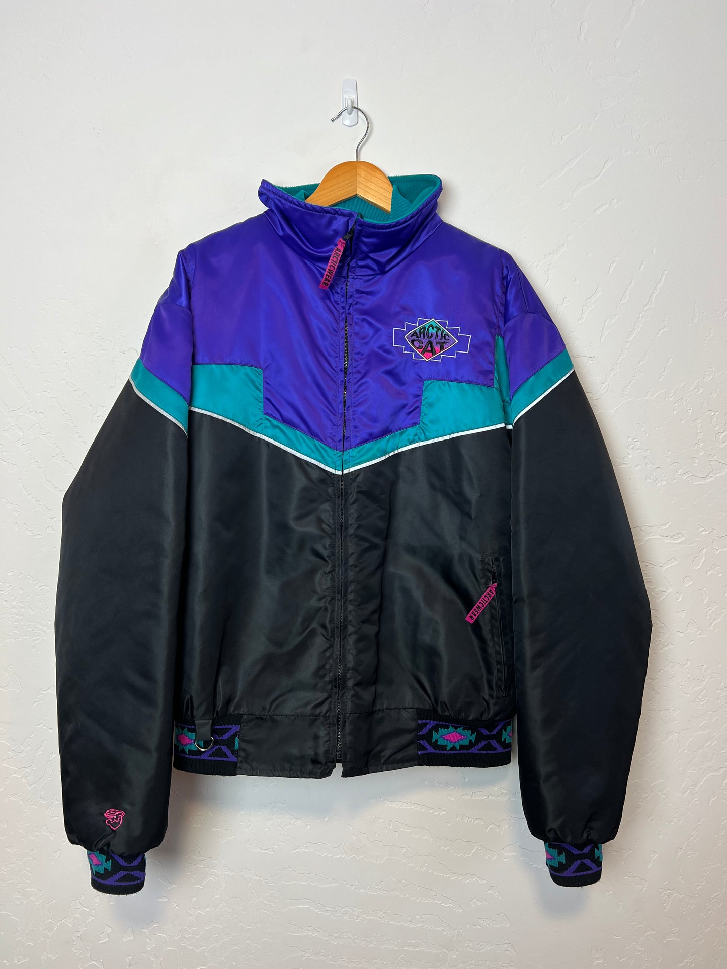 Arcticwear Southwestern Colorblock Puffer Jacket - Size LT