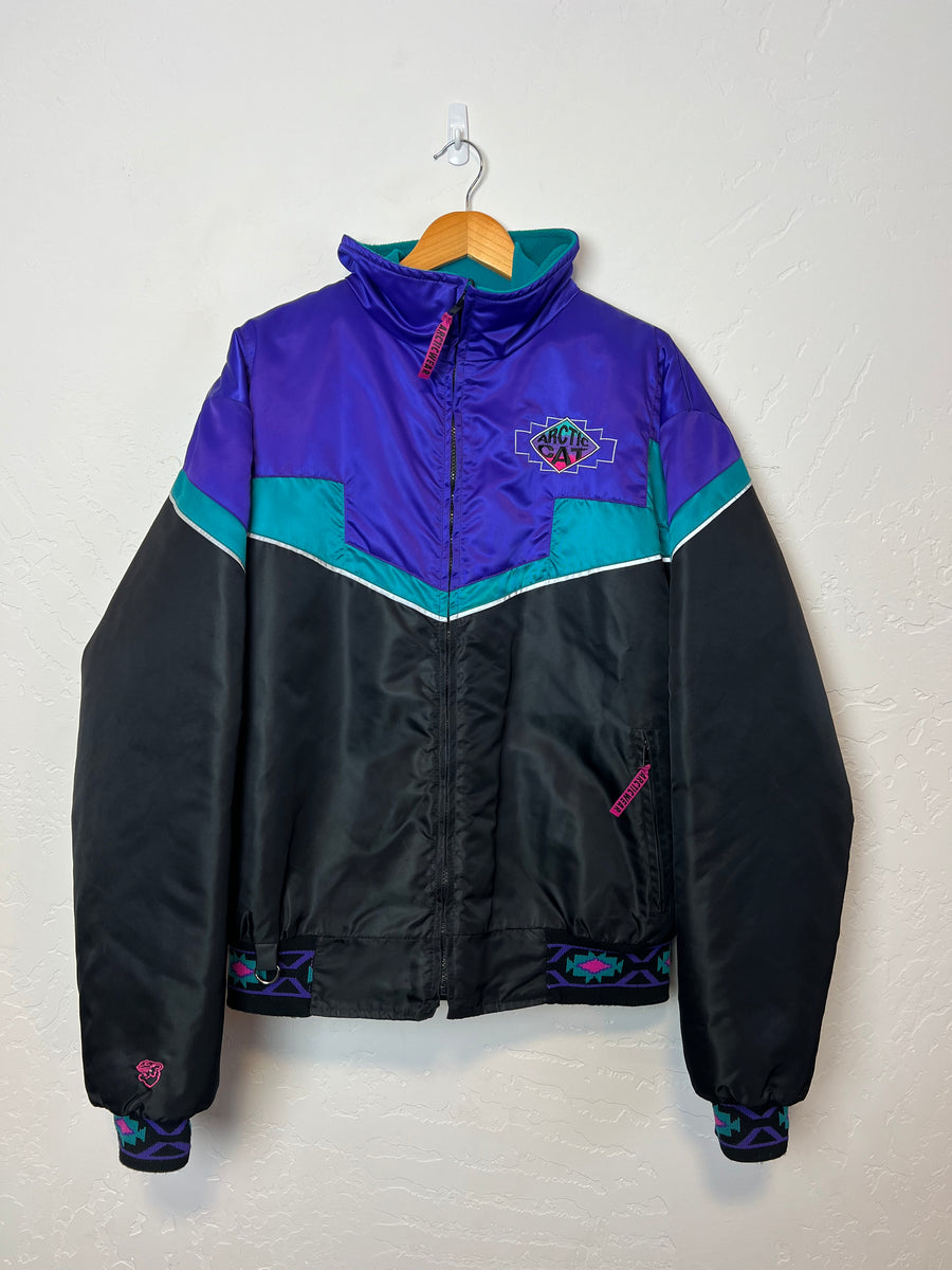 Arcticwear Southwestern Colorblock Puffer Jacket - Size LT