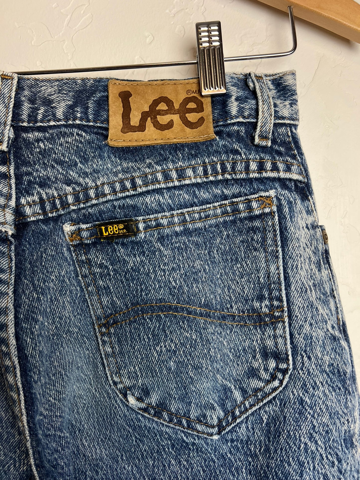 Lee Riders Acid Wash Mom Jeans - W26