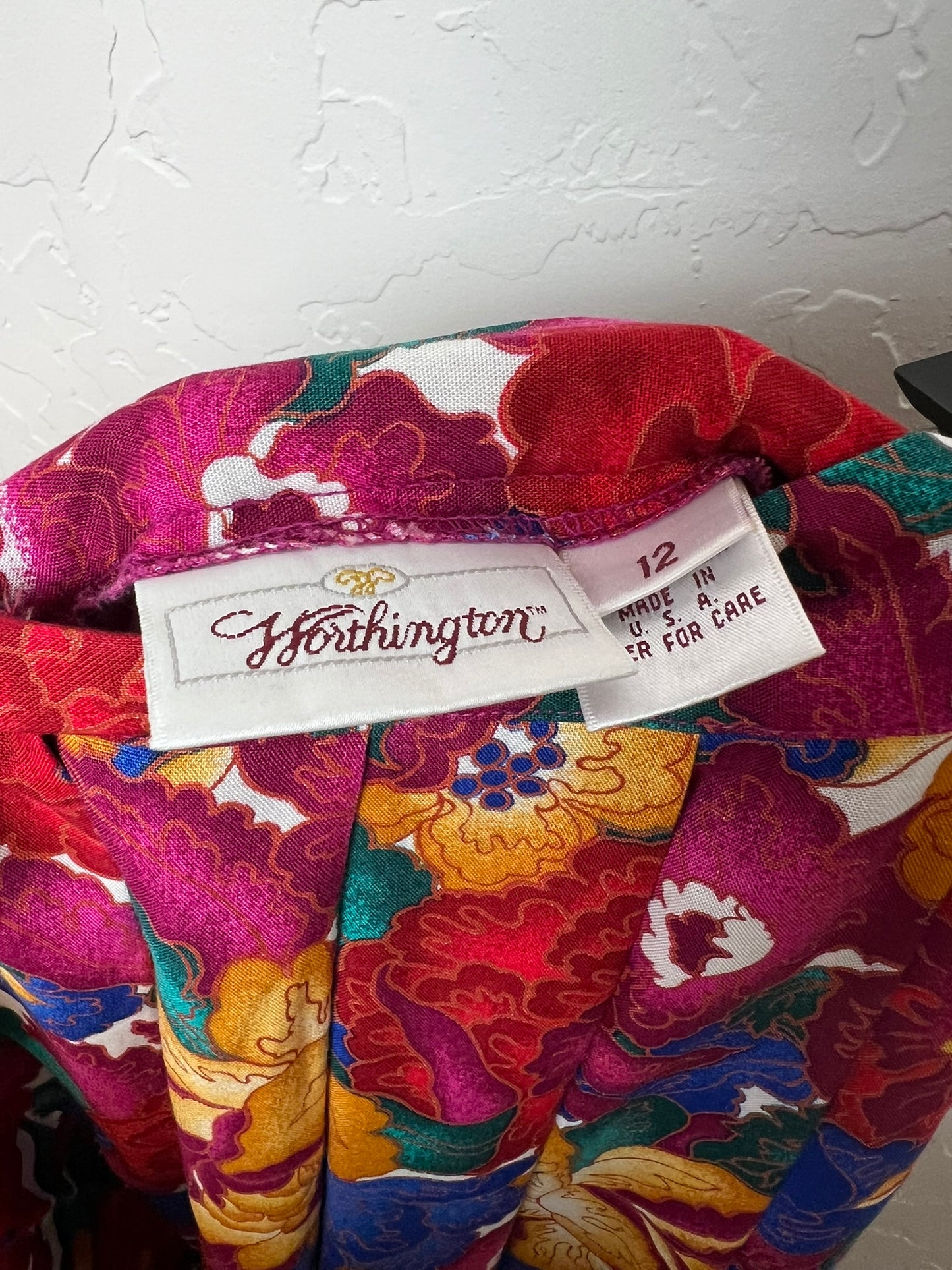 Worthington Floral Rayon Skirt - 12