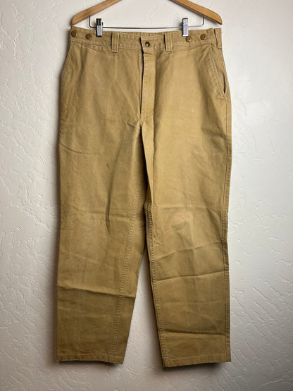 Filson Tin Cloth Field Trousers Made in USA - 34