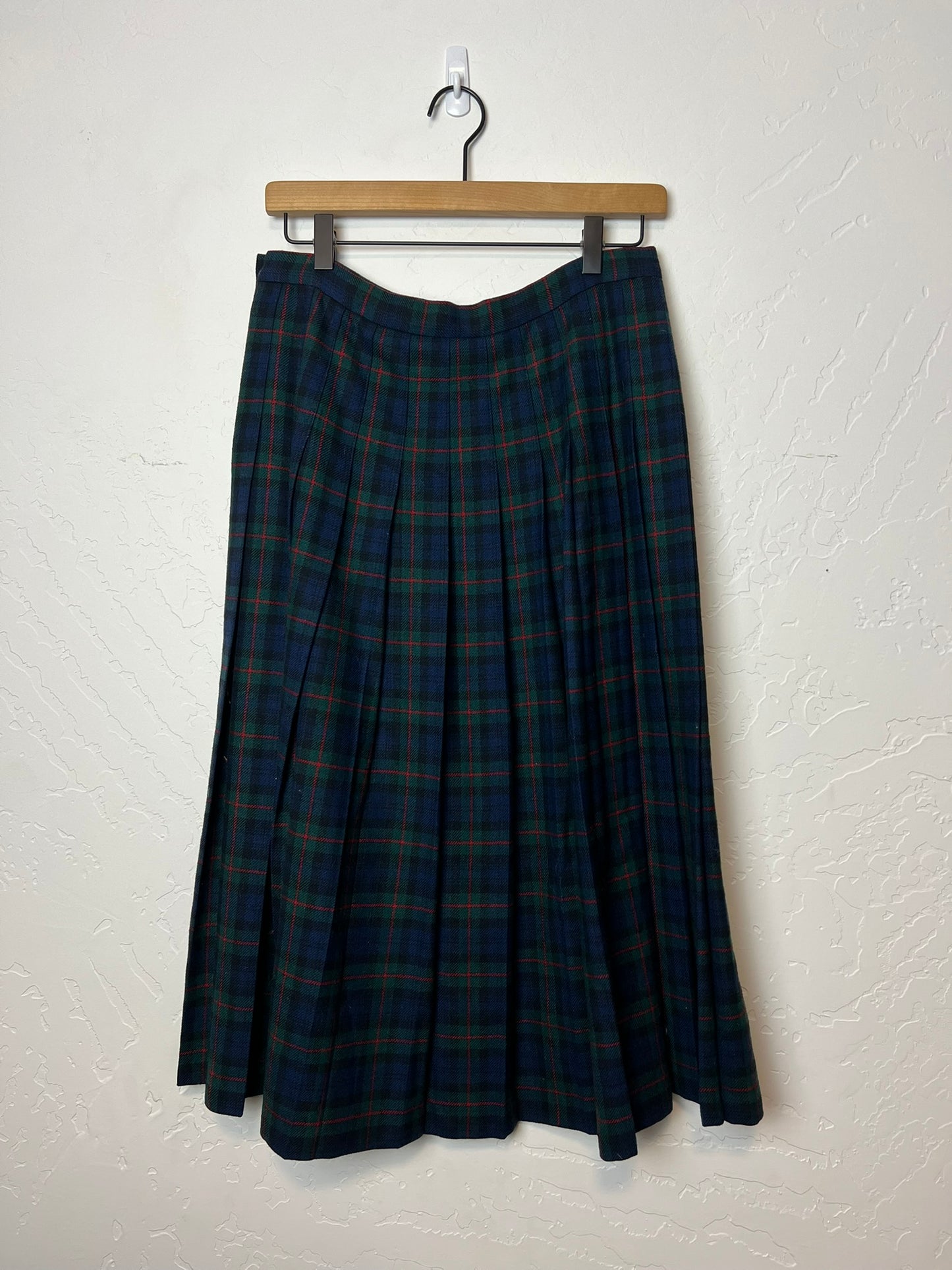 Pendleton Argyle Tartan Pleated Skirt - 12P