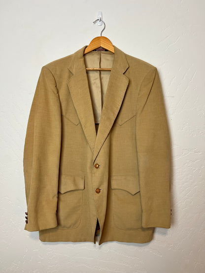 H Bar C California Ranchwear Tan Western Blazer - Size 44