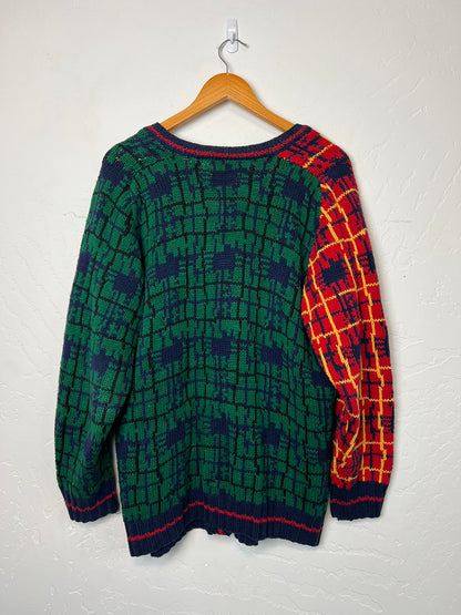 Arlando Hand-Knit Teddy Bear Cardigan - XL