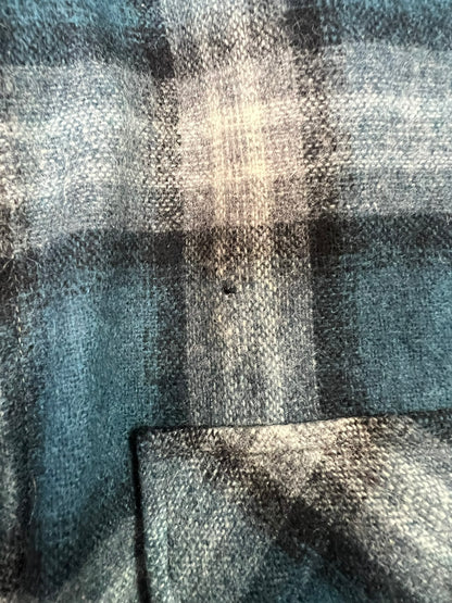 Towncraft Plus by Penneys Wool Plaid Board Shirt - M