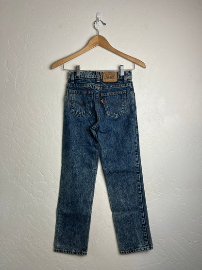 Levi's Orange Tab Acid Wash Jeans Youth USA - 14 Slim