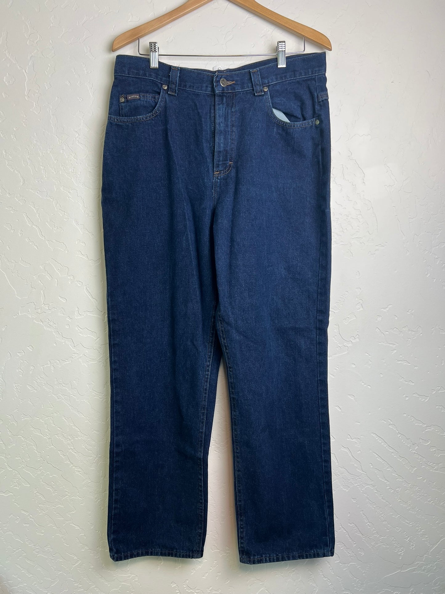 Buckle-Back Western Jeans - Maker Unknown