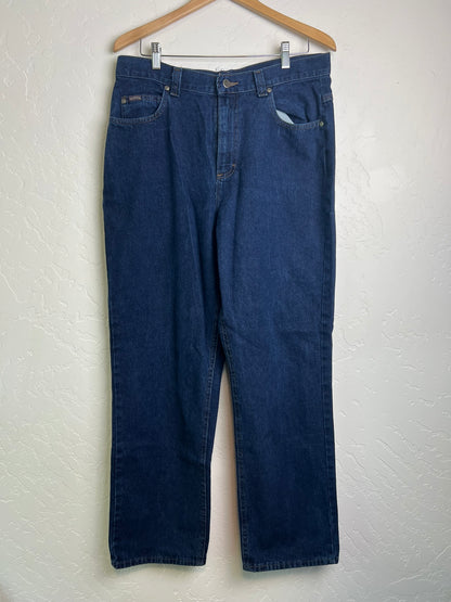 Buckle-Back Western Jeans - Maker Unknown