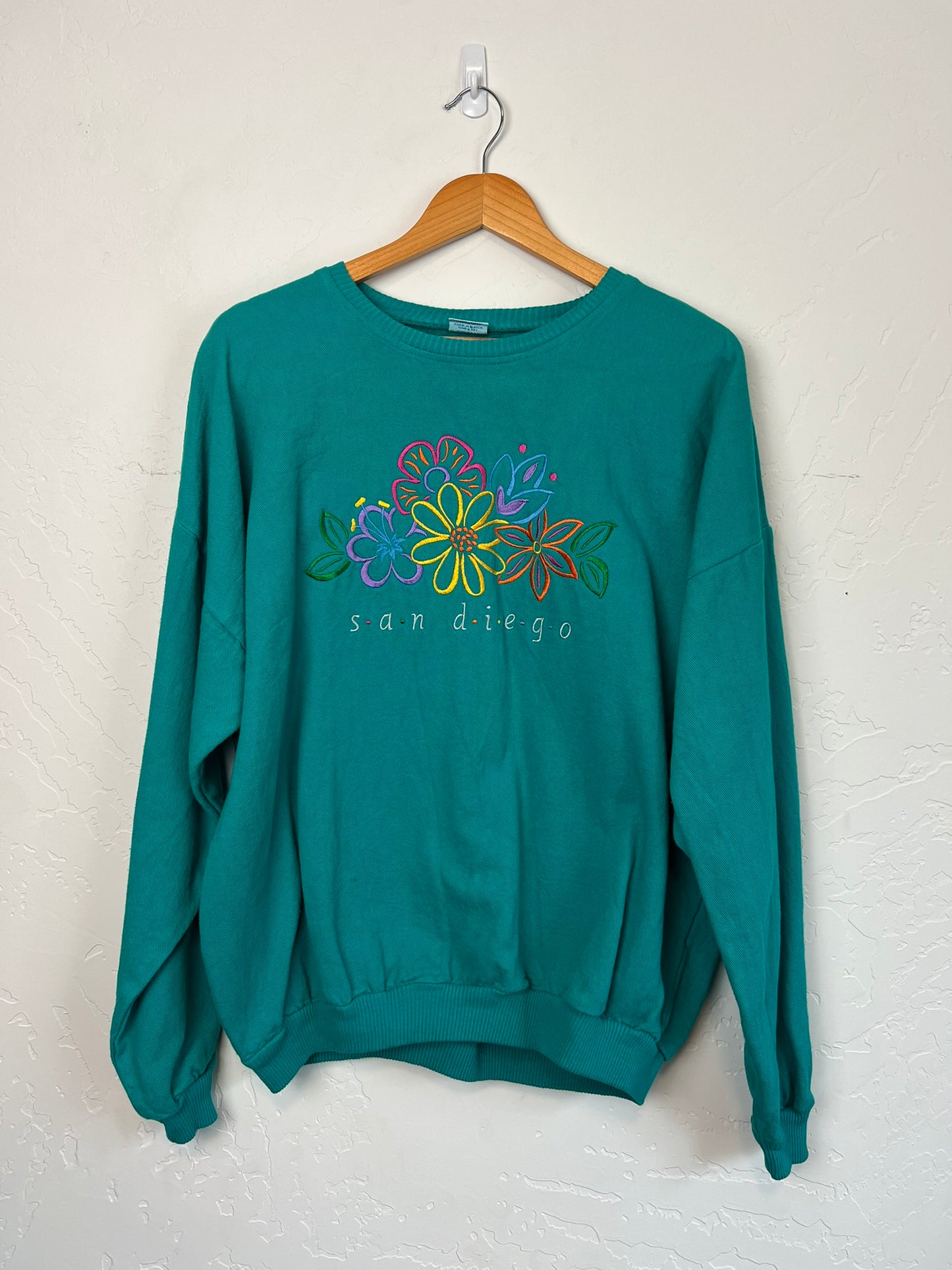 Crazy Shirts Hawaii San Diego Embroidered Sweatshirt - L