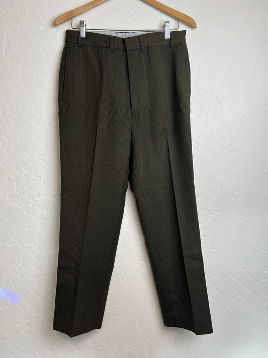 Alexandre Wool Pinstripe Trousers England - 32