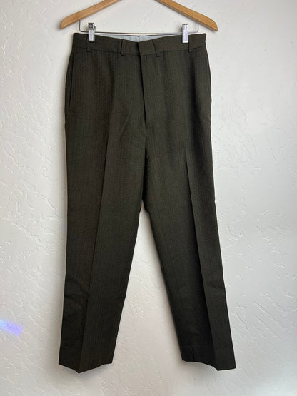 Alexandre Wool Pinstripe Trousers England - 32