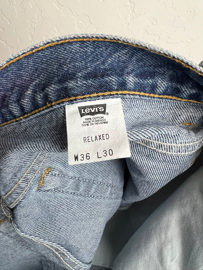 Levi's 540 Orange Tab Relaxed Jeans - W36