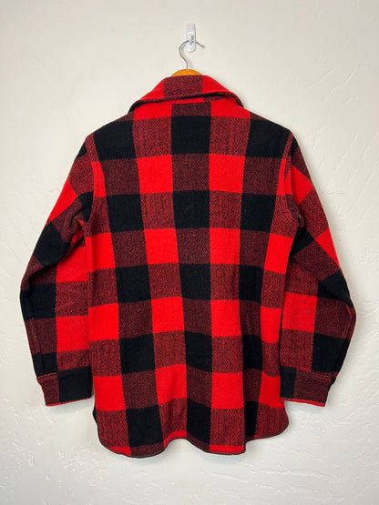 Woolrich Buffalo Plaid CPO Shirt-Jacket Red & Black - S