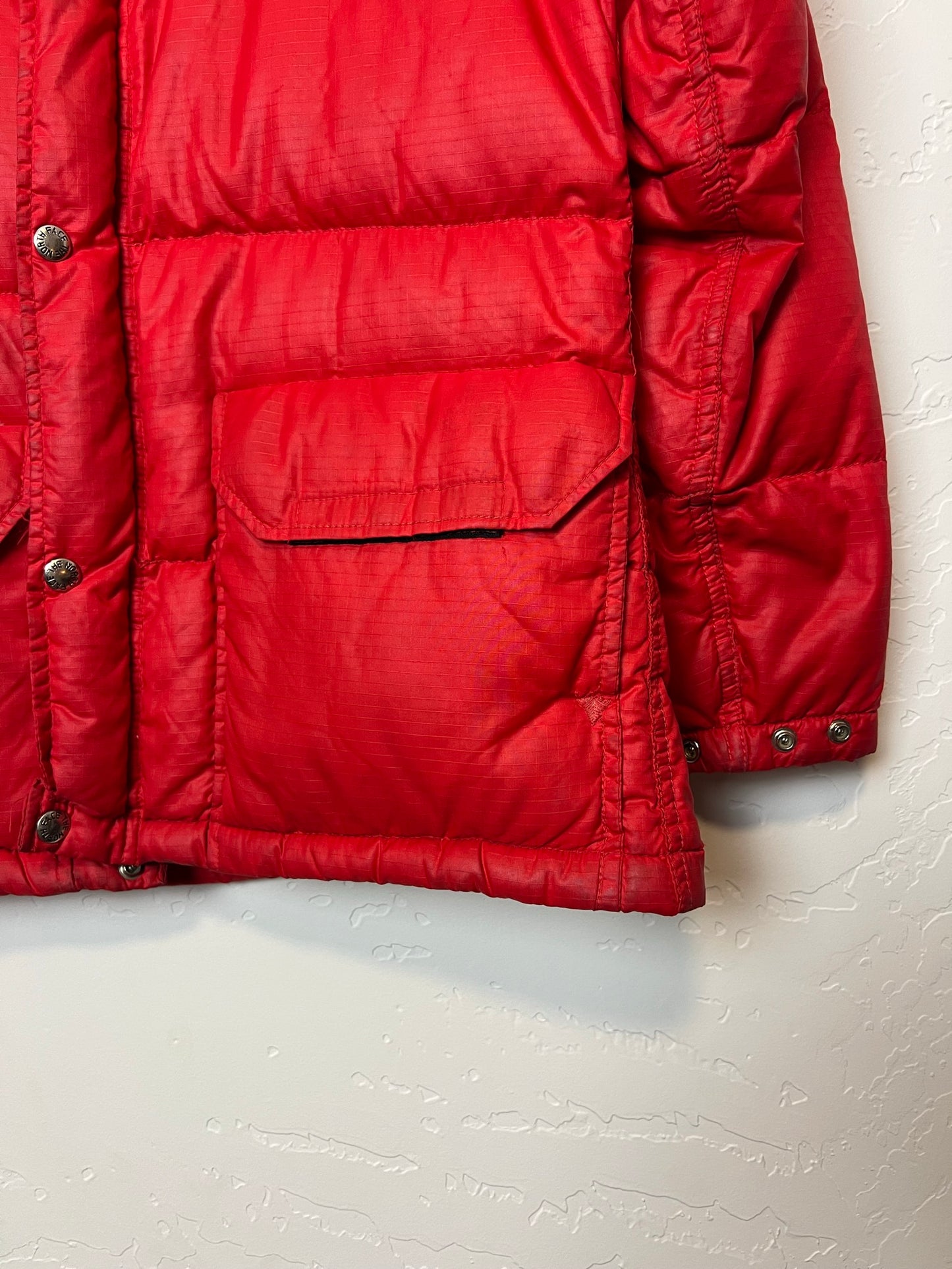 The North Face Red Down Puffer Jacket - Size XXS