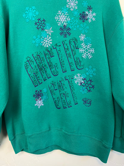Arctic Cat Snowflake Crewneck Sweatshirt - L
