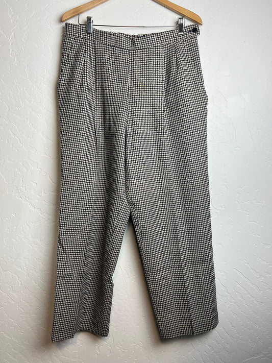 Pendleton Houndstooth Wool Trousers - 31