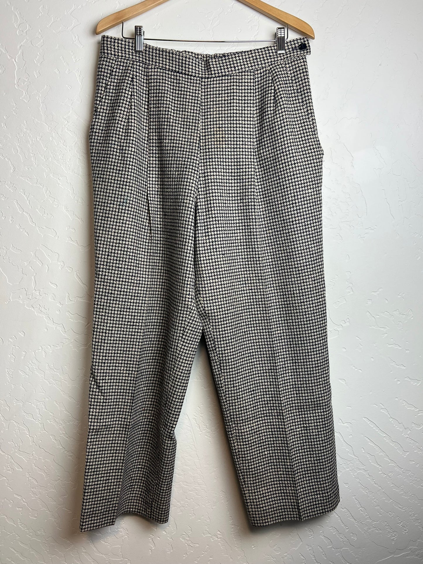 Pendleton Houndstooth Wool Trousers - 31