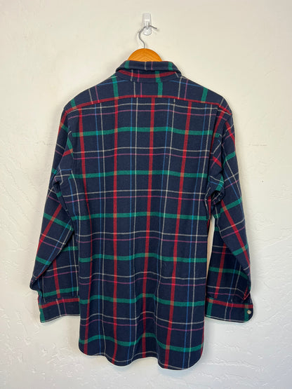 Lobo by Pendleton Wool Plaid Shirt - L