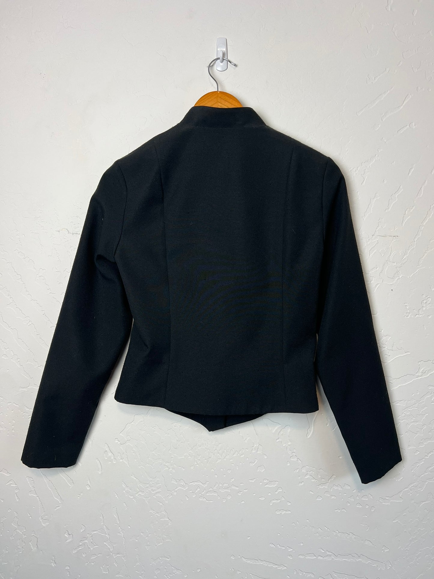 Salem USA Black Mandarin Collar Jacket - S/M