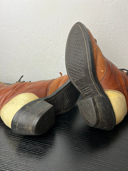 Western Outfitters Packer Boots Tooled - 8 D