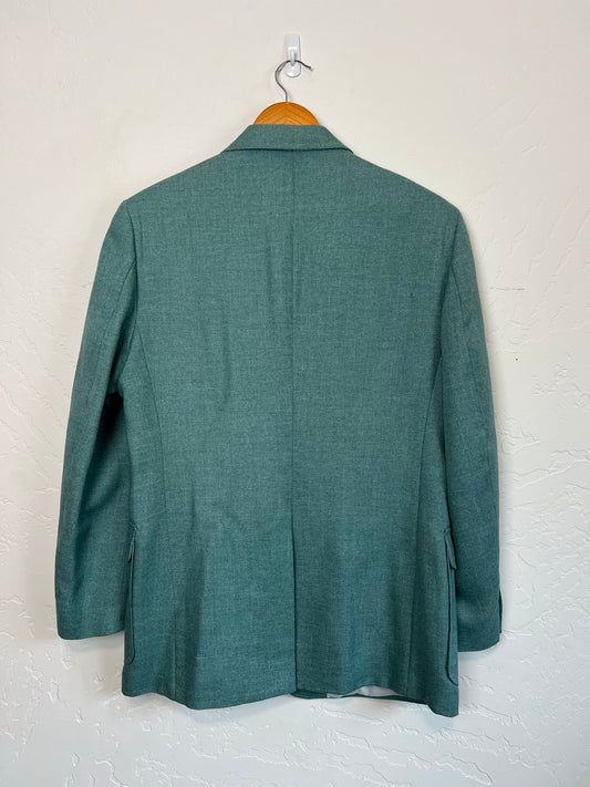 Haggar Teal Green Sport Coat Blazer - Size 42