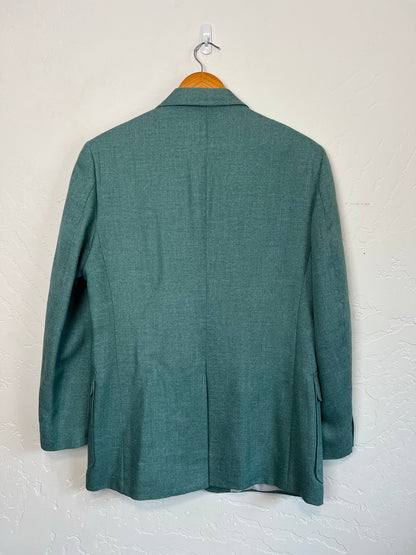 Haggar Teal Green Sport Coat Blazer - Size 42