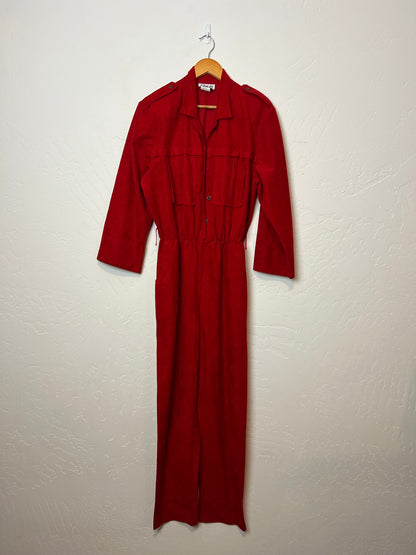 Coco of California Red Wool Romper - Size 16