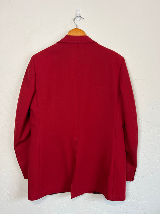 Munsingwear Forge LTD Red Double Knit Blazer - Size 42