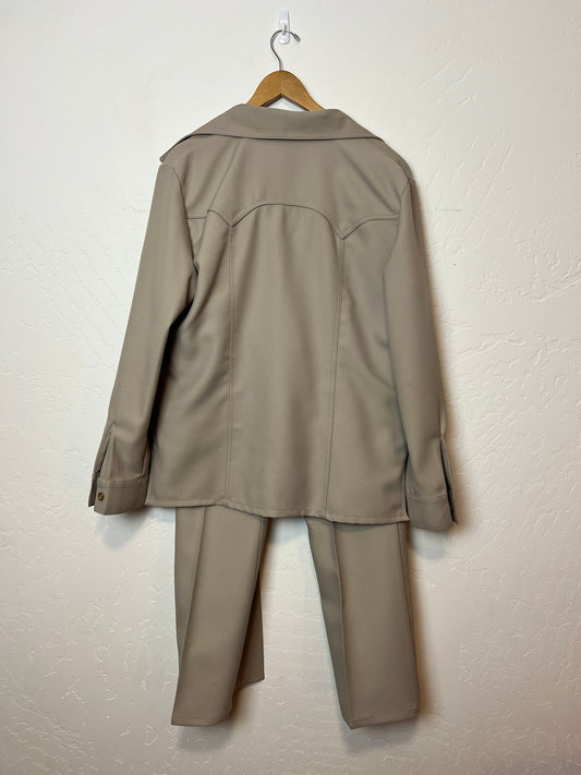 Levi's Tan Western Leisure Suit - Size L
