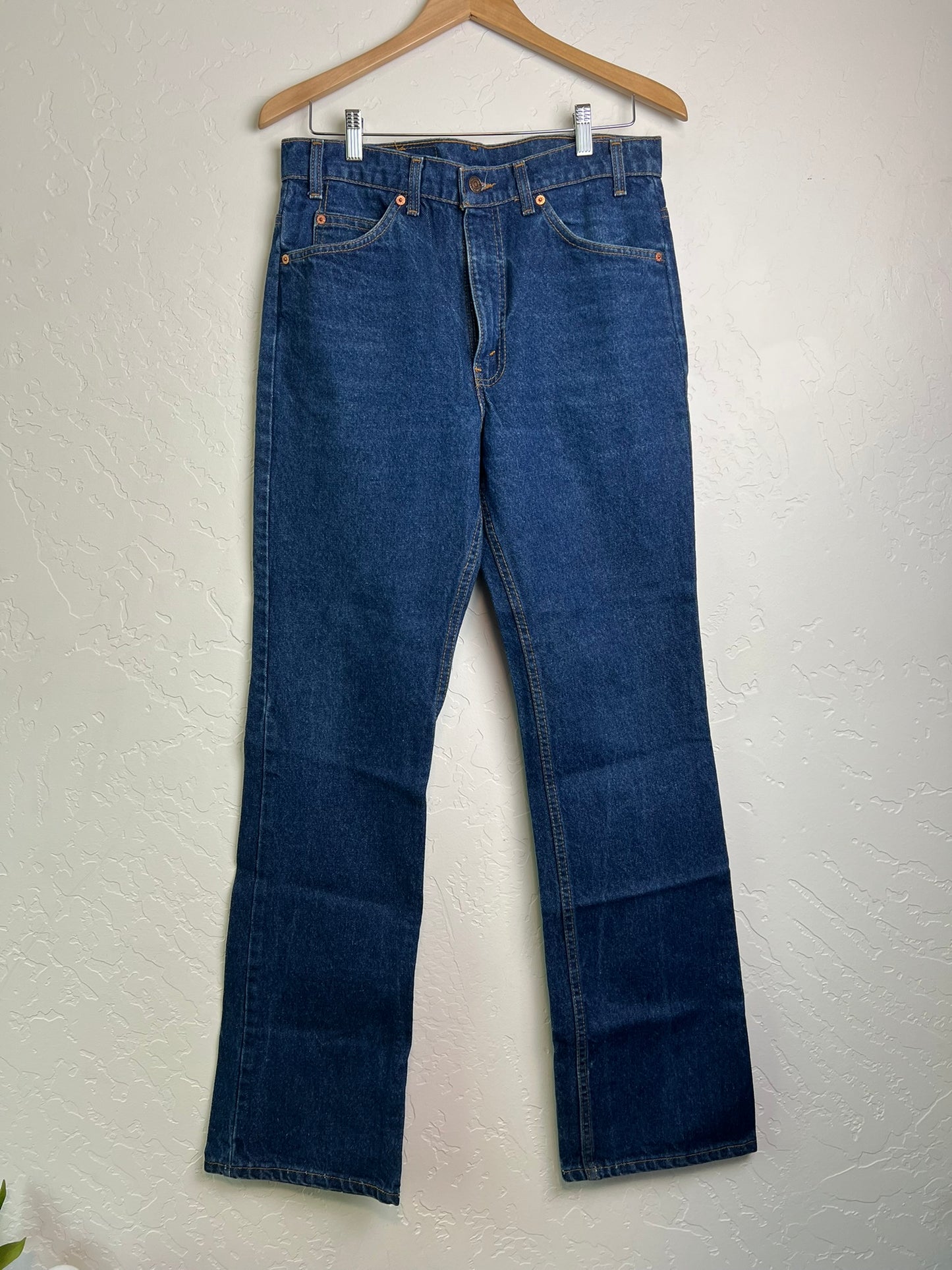 Levi's 517 Orange Tab Bootcut Jeans - 33x34