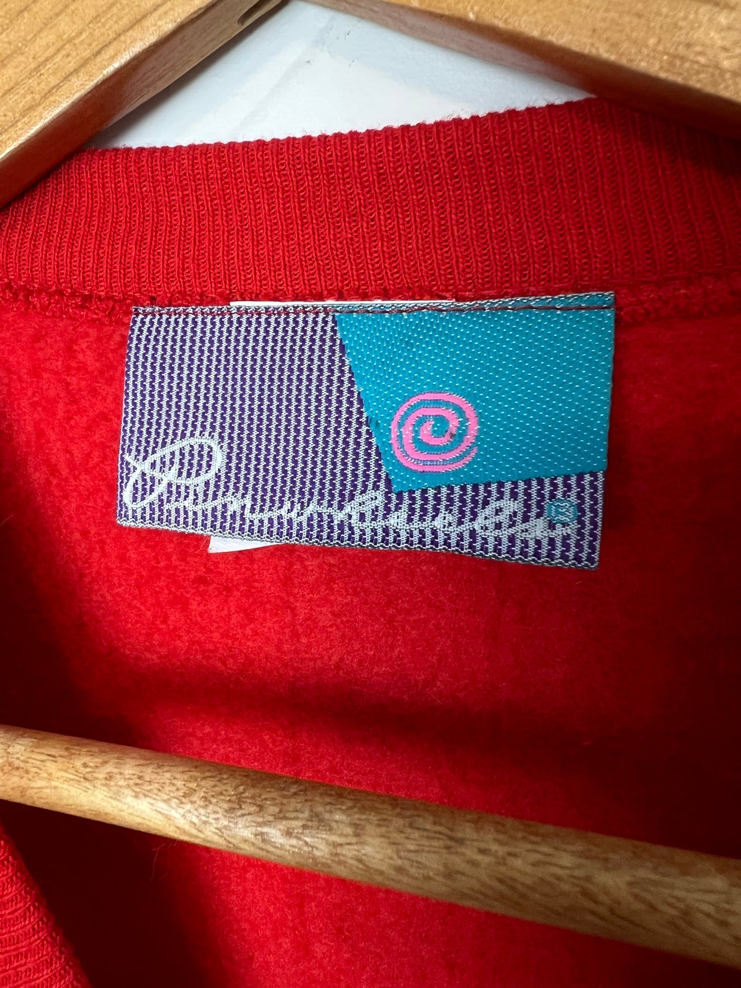 Vintage Merry Christmas Graphic Sweatshirt - L