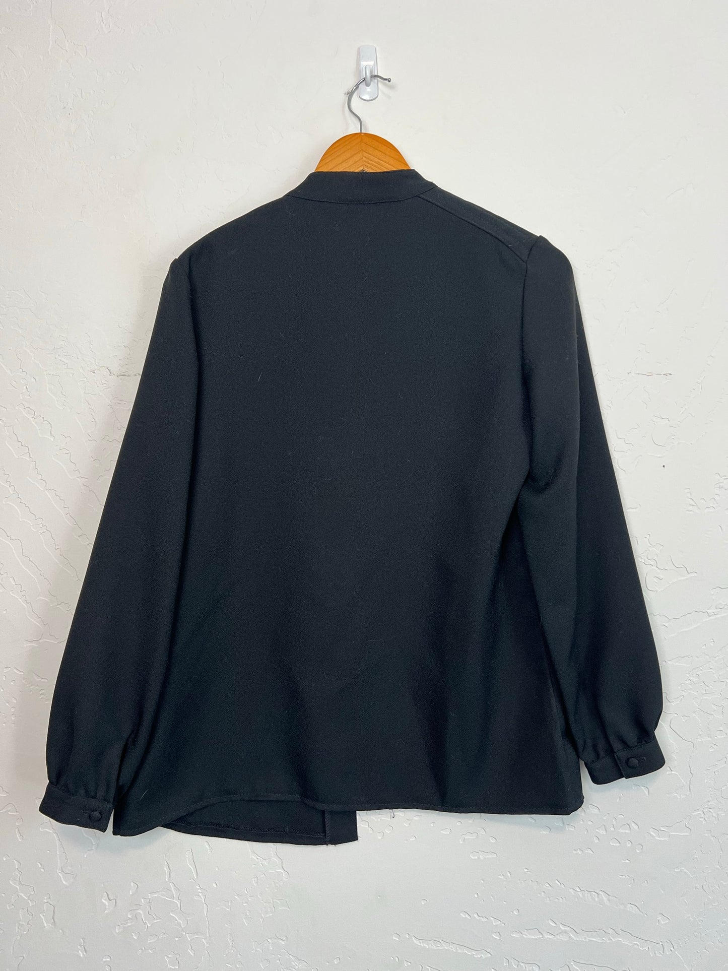 Joyce Sportswear Mandarin Collar Blouse - M