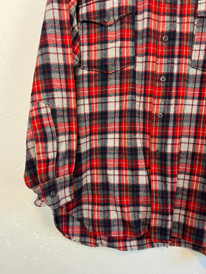 Pendleton Board Shirt Wool Flannel - 17.5 (XL)