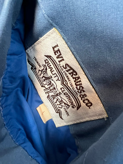 Levi Strauss & Co. Steel Blue Insulated Bomber Jacket - Size L