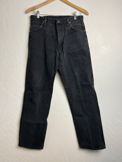 Wrangler 13MWZWK Cowboy Cut Black Jeans - 32x32