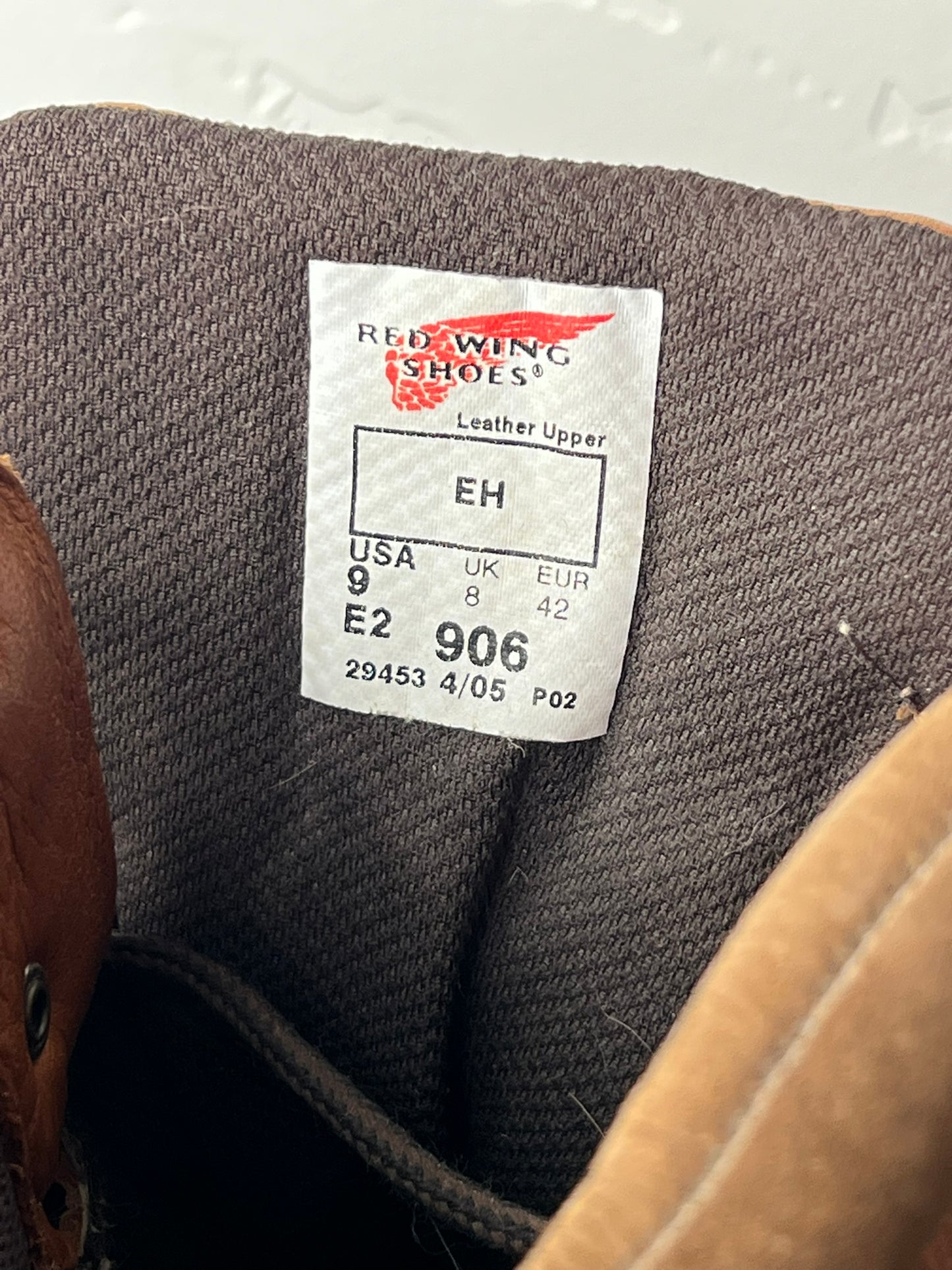 Red Wing 906 Work Boots - 9 EE