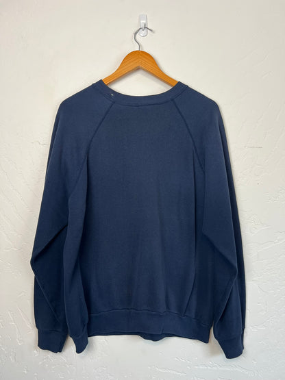 Tultex 'Fishing to Hunting' Graphic Crewneck - XL