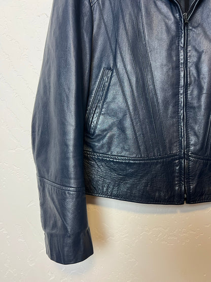 The Boutique of Leathers Sunburst Panel Jacket - S