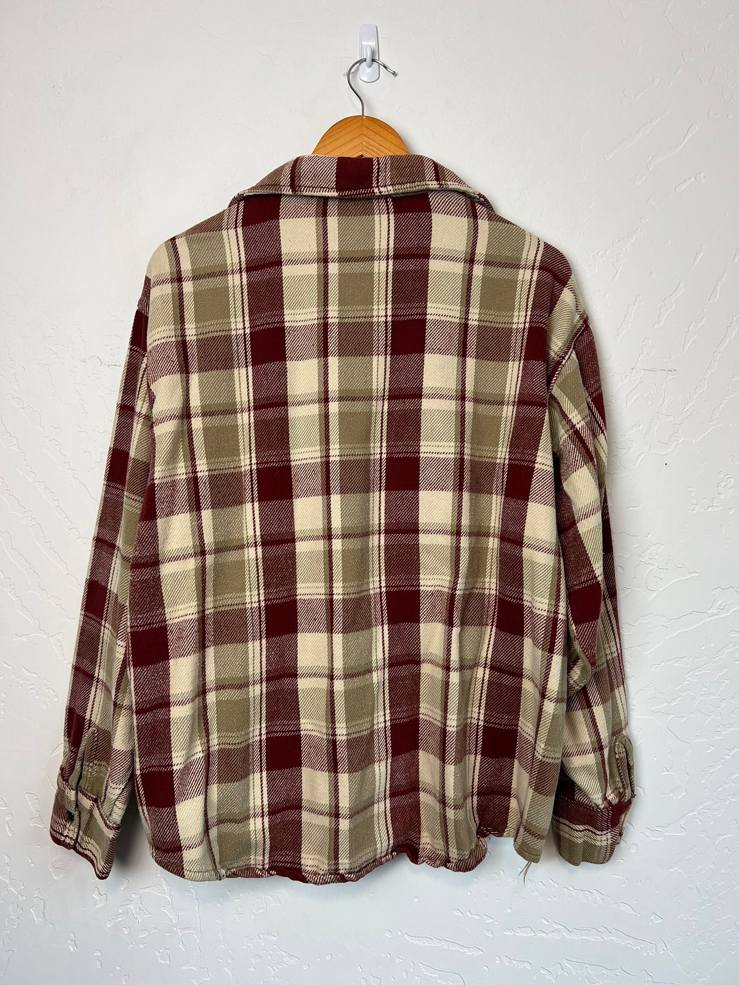 Frostproof Flannel Burgundy Plaid - XL