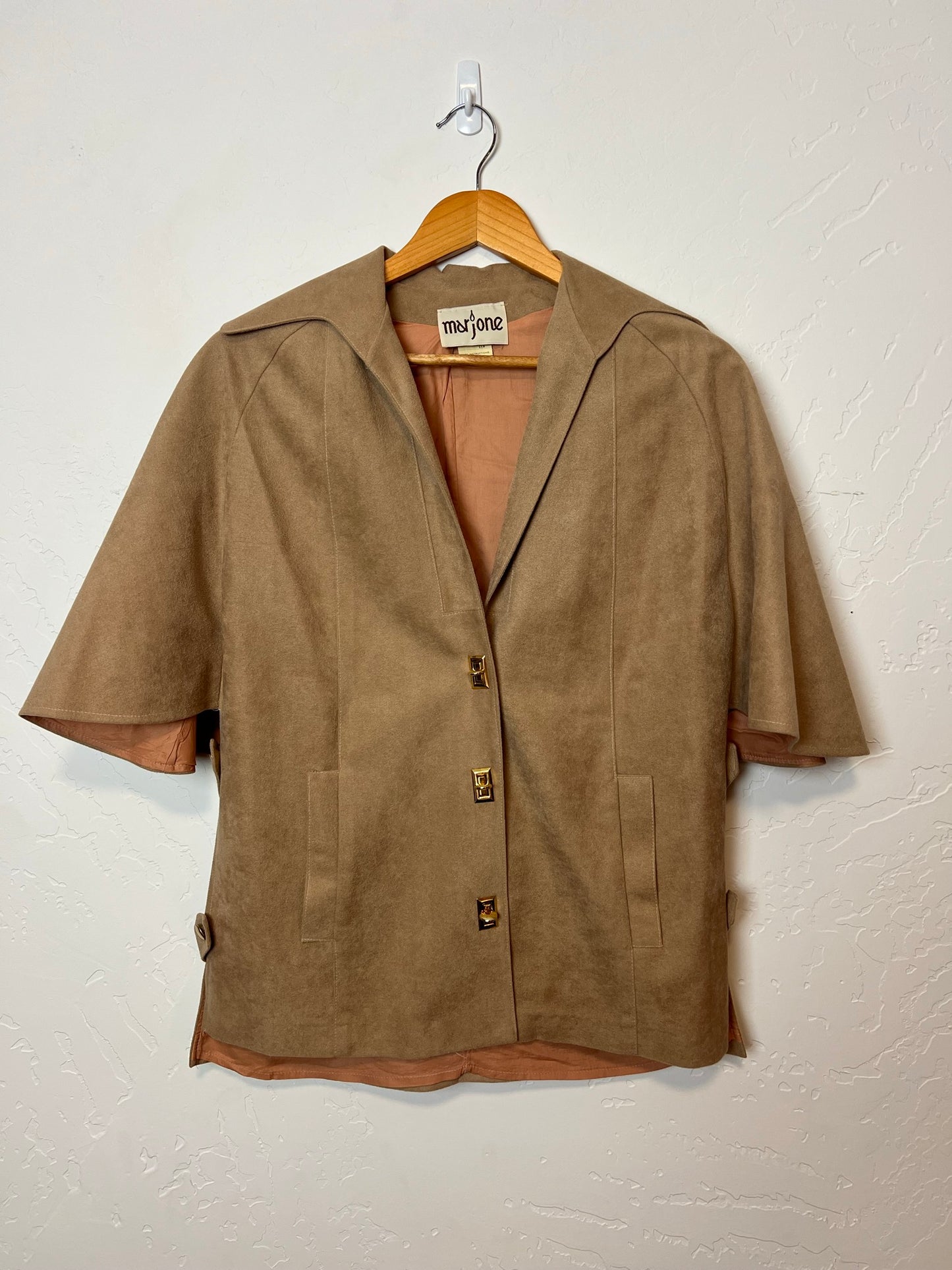 Marjone Ultrasuede Mod Blouse - Size S