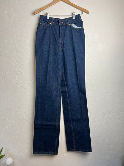 Levi's Orange Tab Talon Zip High-Rise Jeans 1970s