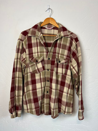 Frostproof Flannel Burgundy Plaid - XL