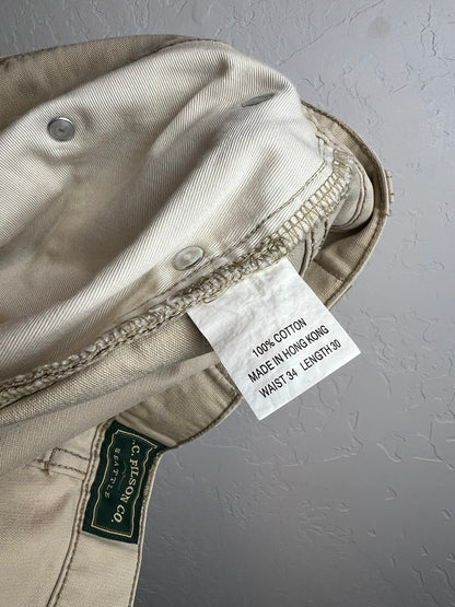 Filson 5-Pocket Cotton Pants - 34x30